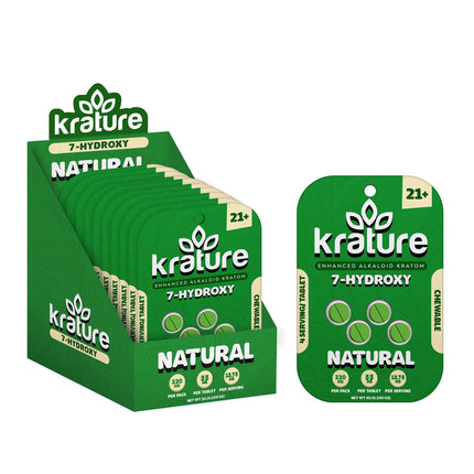KRATURE 7-HYDROXY 55MG TABLET EXTRA STRENGTH (4CT PACK)