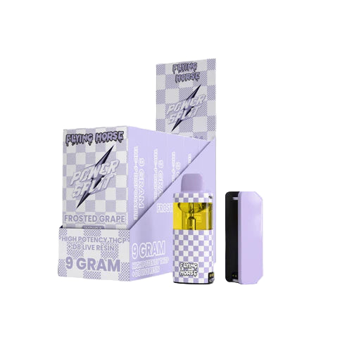 FLYING HORSE POWER SPLIT 9 GRAM KIT HIGH POTENCY THC-P + D8 LIVE RESIN BLEND