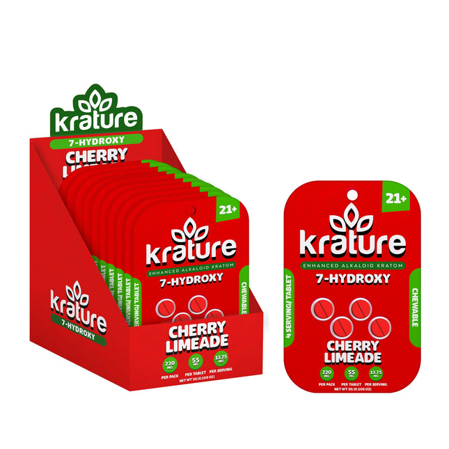 KRATURE 7-HYDROXY 55MG TABLET EXTRA STRENGTH (4CT PACK)