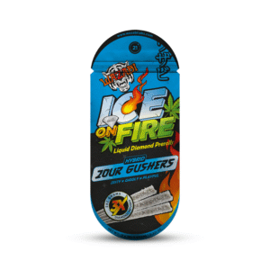 WAZABI ICE ON FIRE THCA LIQUID DIAMOND PRE ROLLS (3 X 2 GRAM EACH)