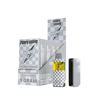 FLYING HORSE POWER SPLIT 9 GRAM KIT HIGH POTENCY THC-P + D8 LIVE RESIN BLEND