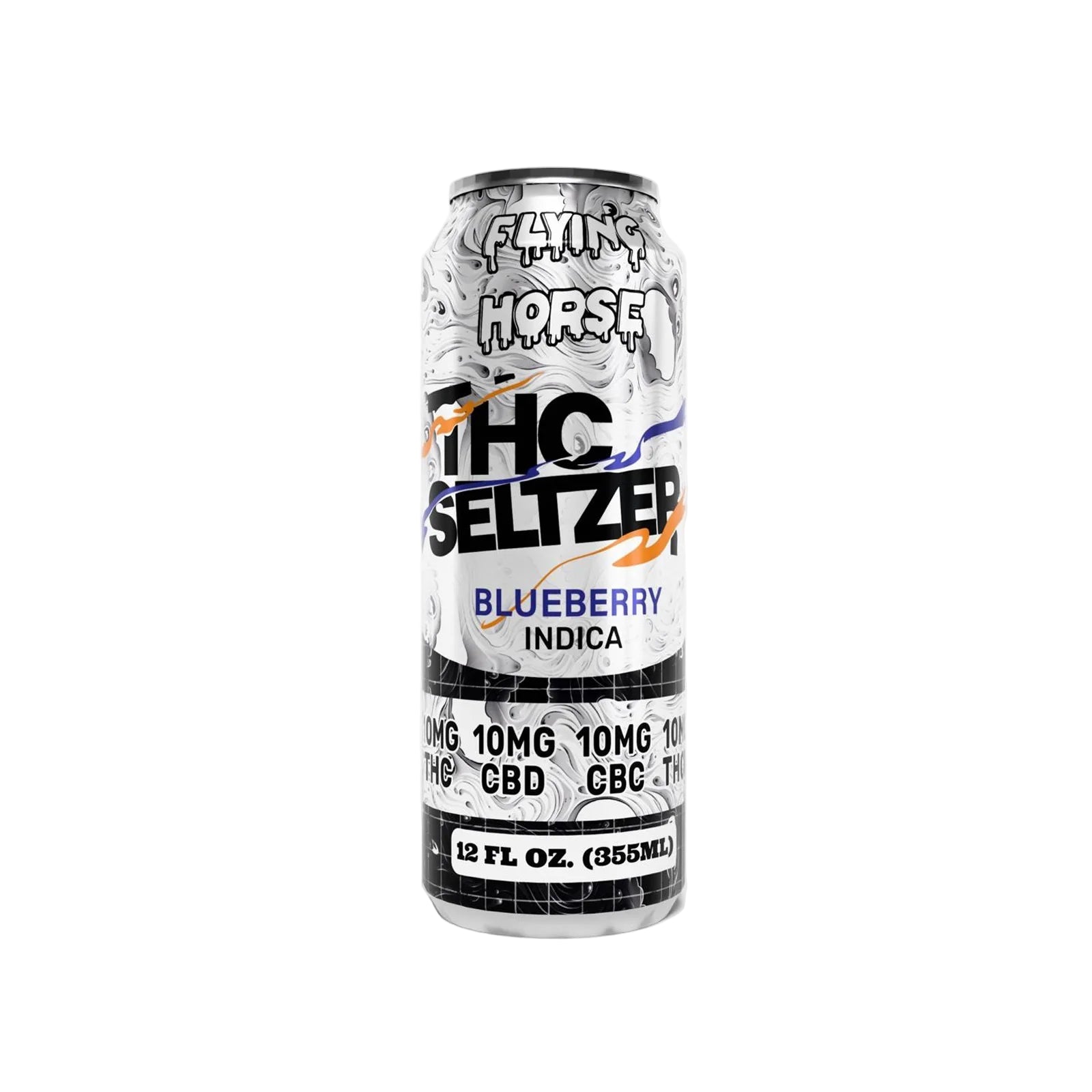 FLYING HORSE 40MG THC 12OZ SELTZER (4CT/BOX)