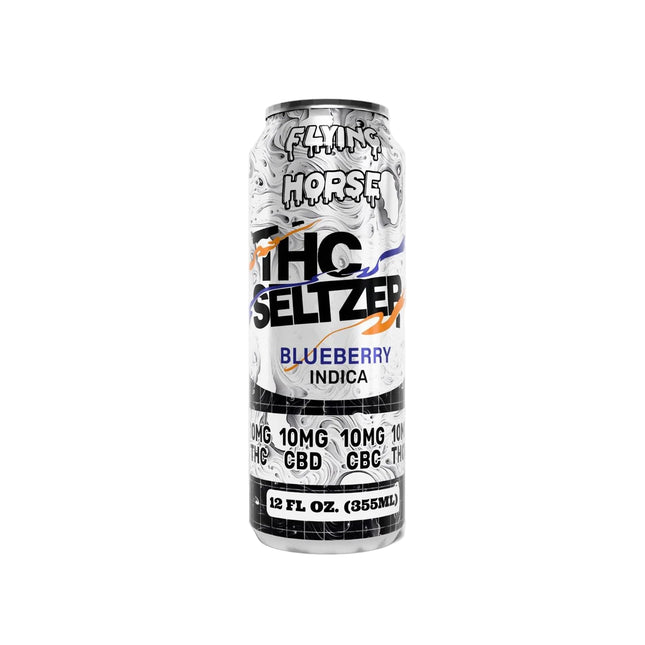 FLYING HORSE 40MG THC 12OZ SELTZER (4CT/BOX)
