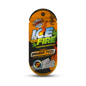 WAZABI ICE ON FIRE THCA LIQUID DIAMOND PRE ROLLS (3 X 2 GRAM EACH)