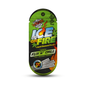 WAZABI ICE ON FIRE THCA LIQUID DIAMOND PRE ROLLS (3 X 2 GRAM EACH)