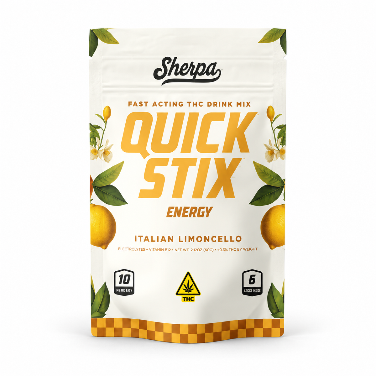 SHERPA 10MG THC QUICK STIX BAG (6CT X 10MG)