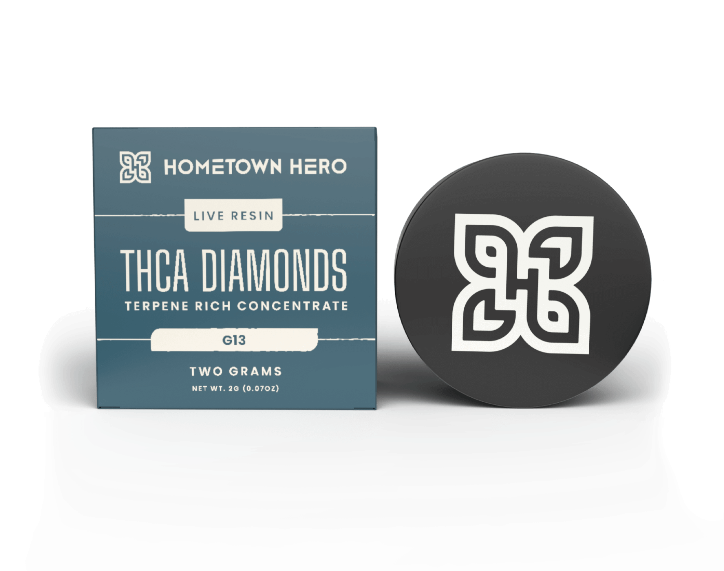 HOMETOWN HERO 2 GRAM THC-A DIAMONDS TERPENE CONCENTRATE