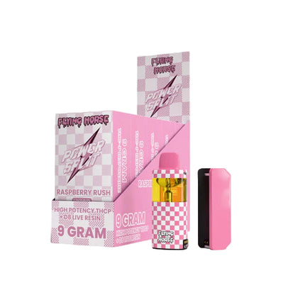 FLYING HORSE POWER SPLIT 9 GRAM KIT HIGH POTENCY THC-P + D8 LIVE RESIN BLEND