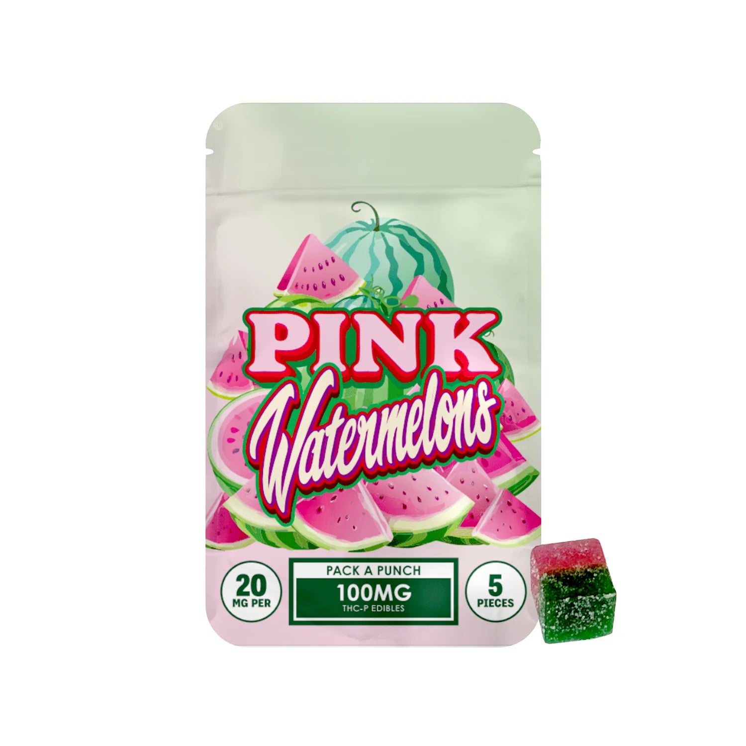 HIDDEN HILLS PACK A PUNCH THC-P GUMMY 100MG PACK (5PC / PACK)