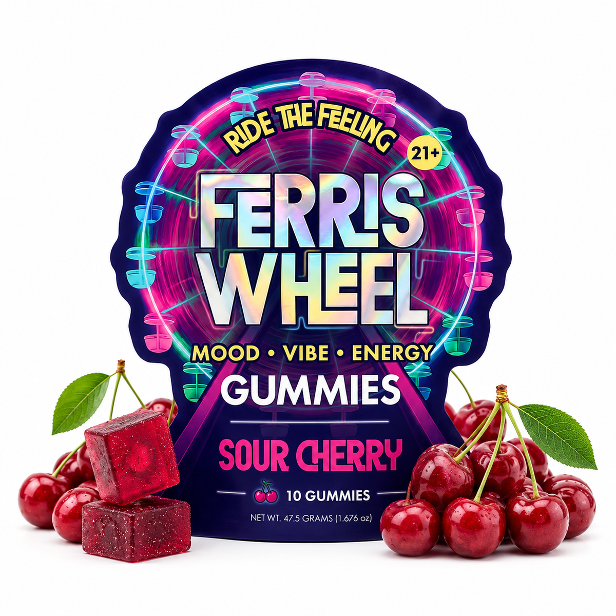 FERRIS WHEEL NOOTROPIC BLEND GUMMIES (10CT BAG)