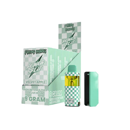 FLYING HORSE POWER SPLIT 9 GRAM KIT HIGH POTENCY THC-P + D8 LIVE RESIN BLEND