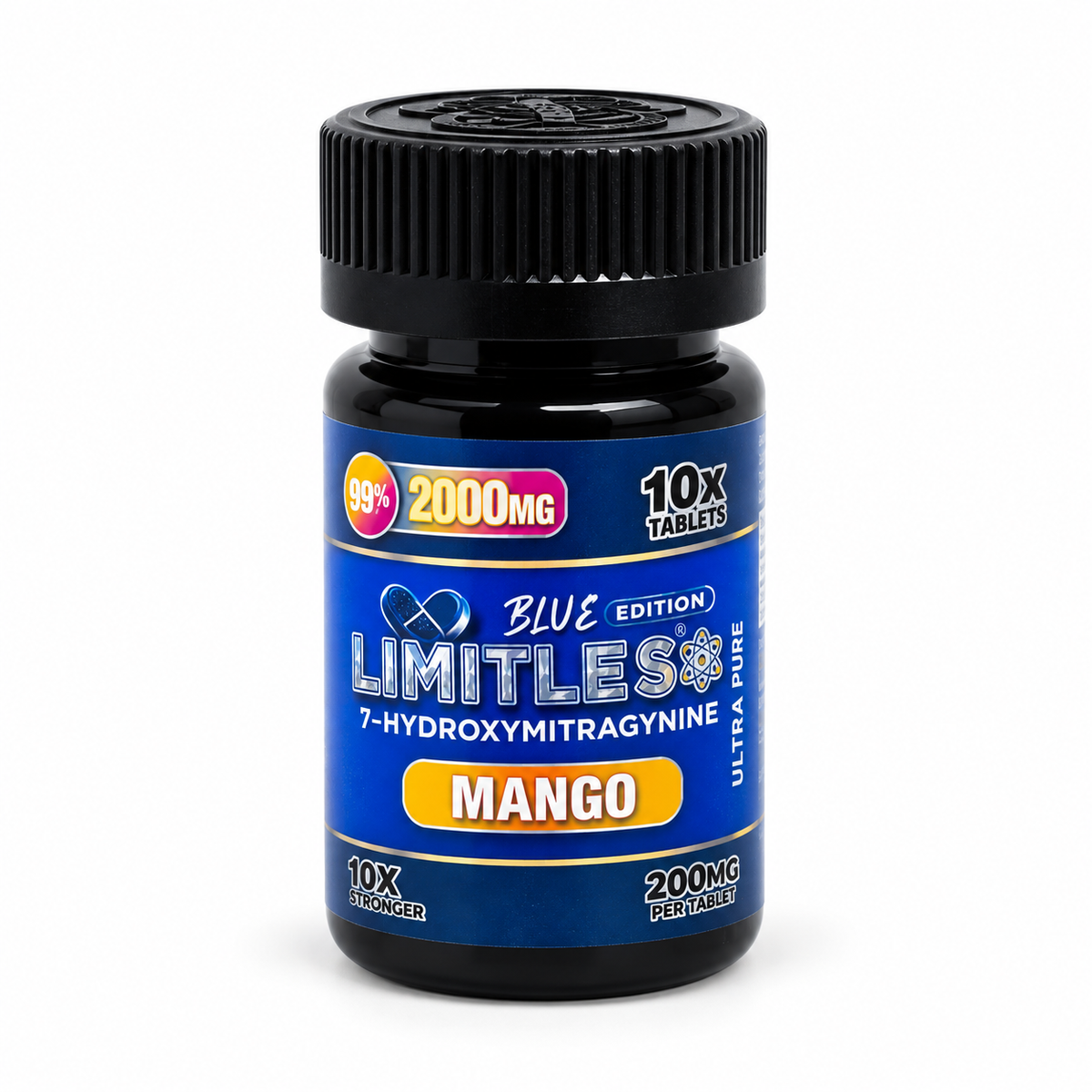 LIMITLESS BLUE EDITION 200MG PER TAB (10CT BOTTLE)