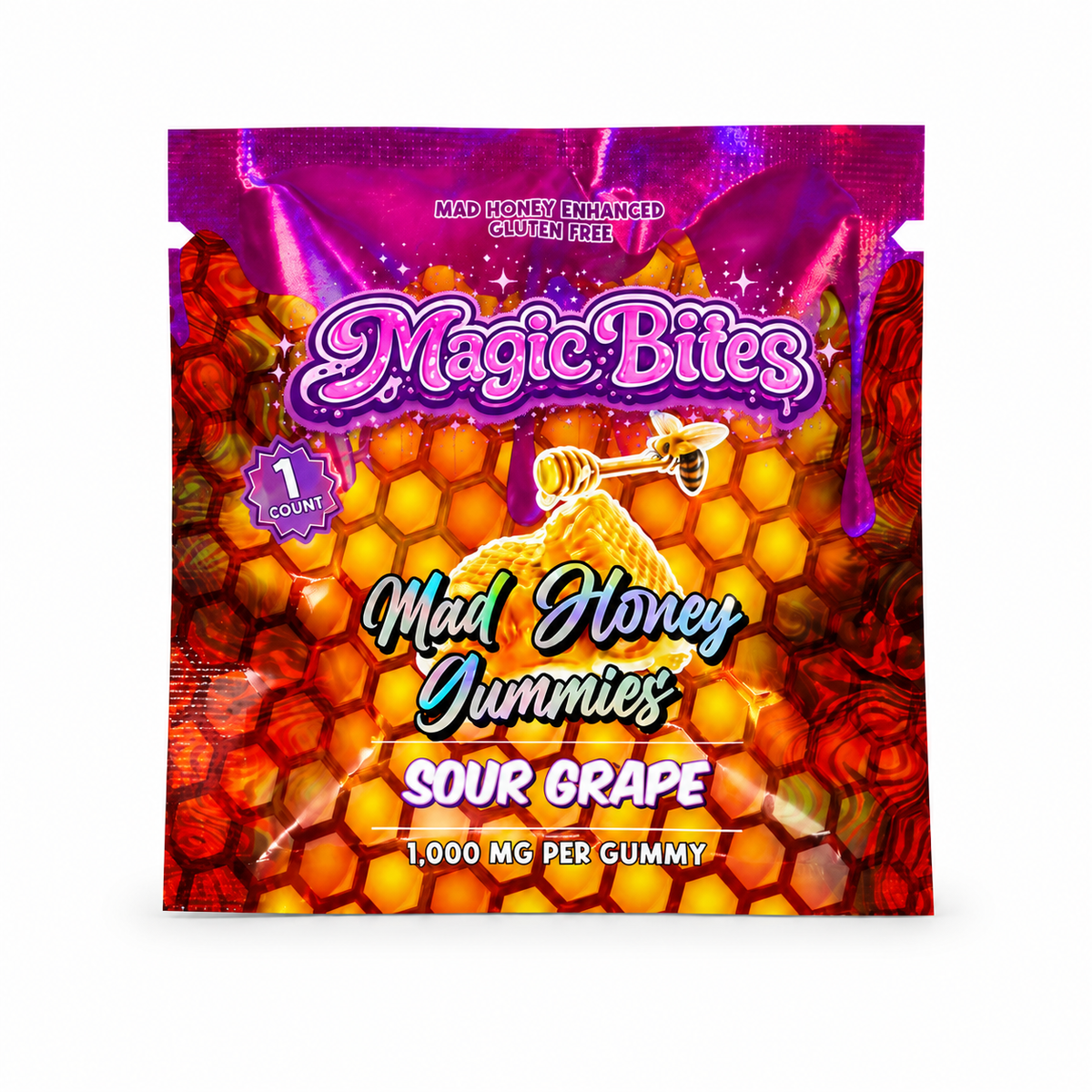 MAGIC BITES 1000MG PER GUMMY (25CT DISPLAY)
