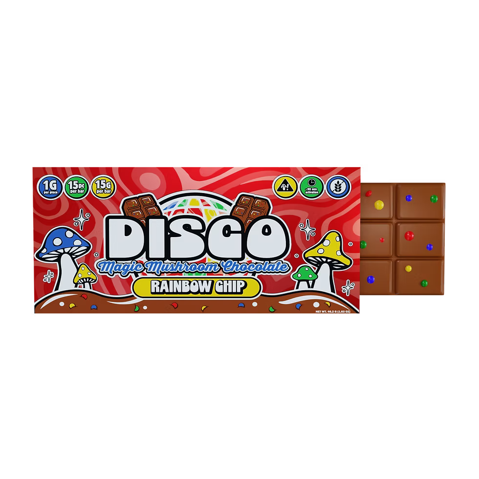 DISCO 15G MAGIC MUSHROOM CHOCOLATE BAR