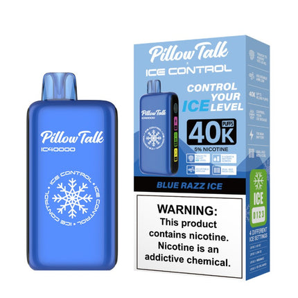 PILLOW TALK IC40000 ICE CONTROL DISPOSABLE VAPE (5CT DISPLAY)
