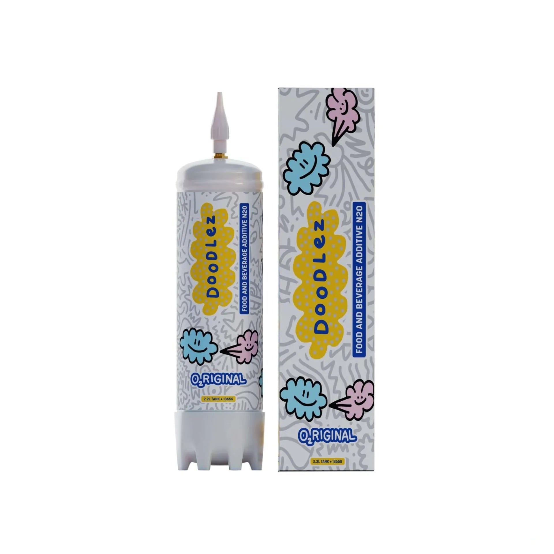 DOODLEZ 1L NITROUS CYLINDERS (6CT/BOX)