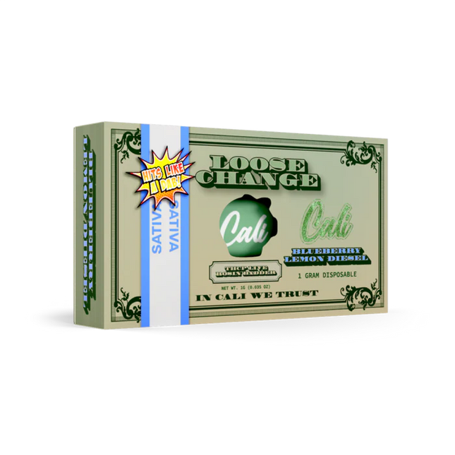CALI LOOSE CHANGE THC-P LIVE ROSIN BADDER 1 GRAM DISPOSABLE