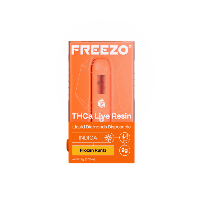 FREEZO THCA LIVE RESIN 2G LIQUID DIAMOND DISPOSABLE