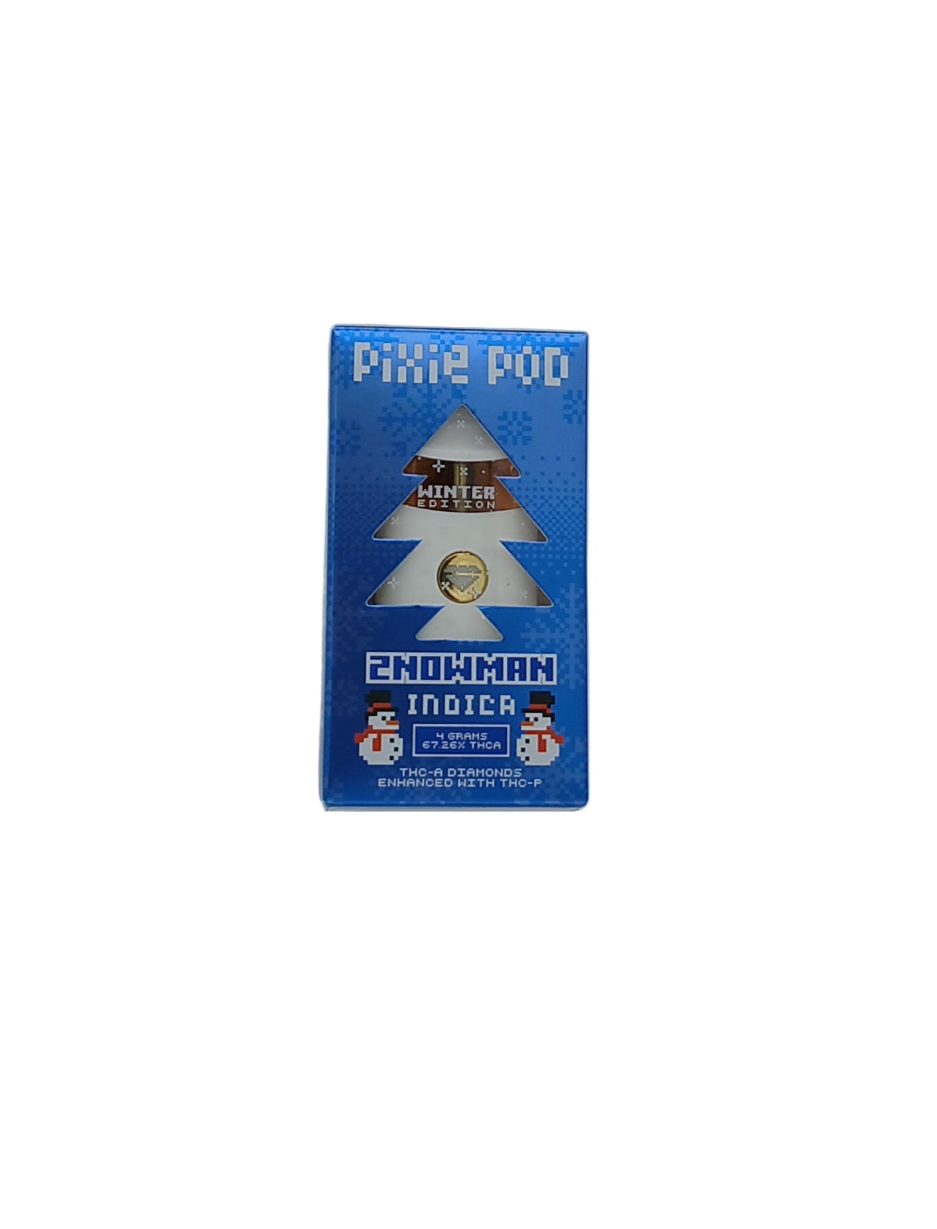 PIXIE POD 4G THC-A DIAMONDS ENHANCED WITH THC-P (WINTER EDITION) Rising Wholesale Inc. PIXIE POD 4G THC-A DIAMONDS ENHANCED WITH THC-P (WINTER EDITION) Rising Wholesale Inc.