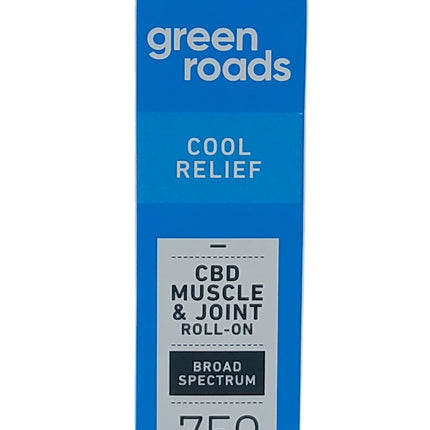 GREEN ROADS 1500MG CBD MUSCLE & JOINT COOL RELIEF ROLL ON