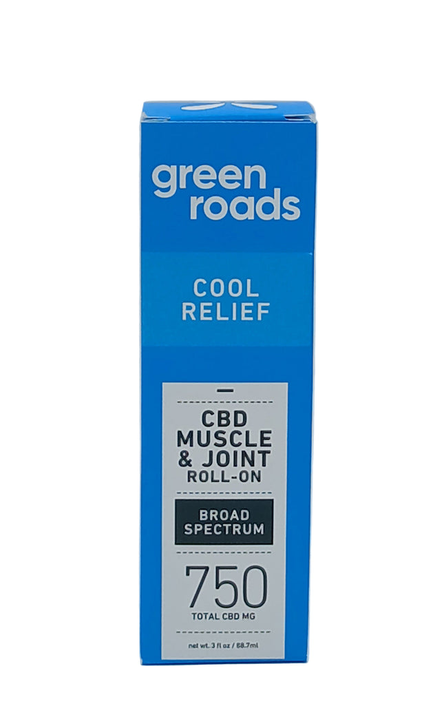 GREEN ROADS 1500MG CBD MUSCLE & JOINT COOL RELIEF ROLL ON