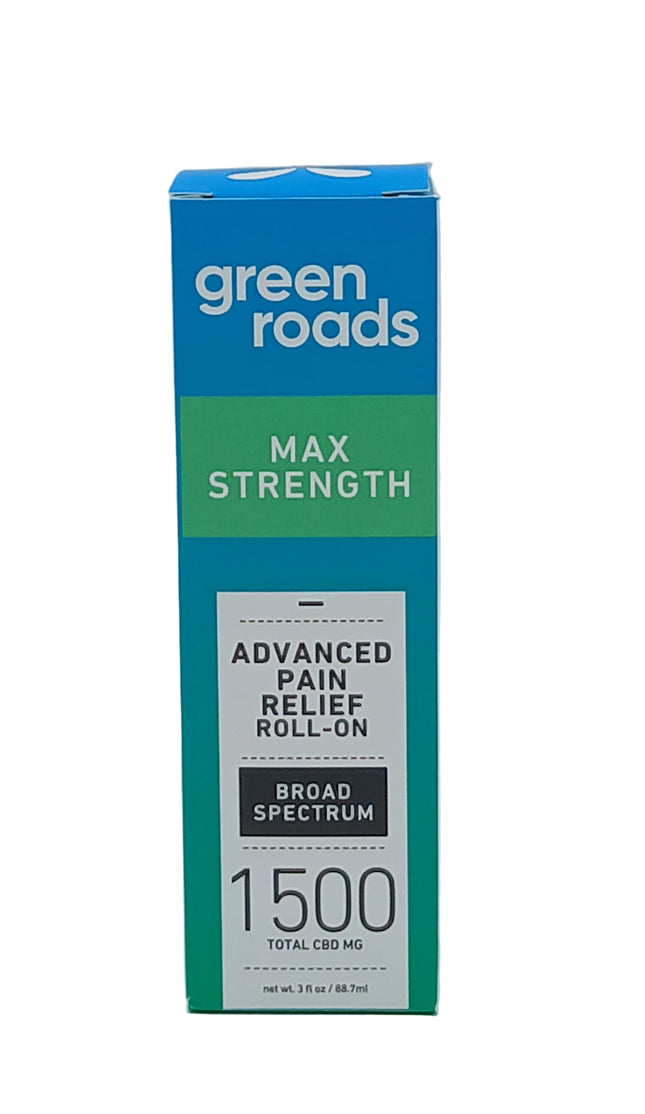 GREEN ROADS 1500MG CBD ADVANCED PAIN RELIEF ROLL ON