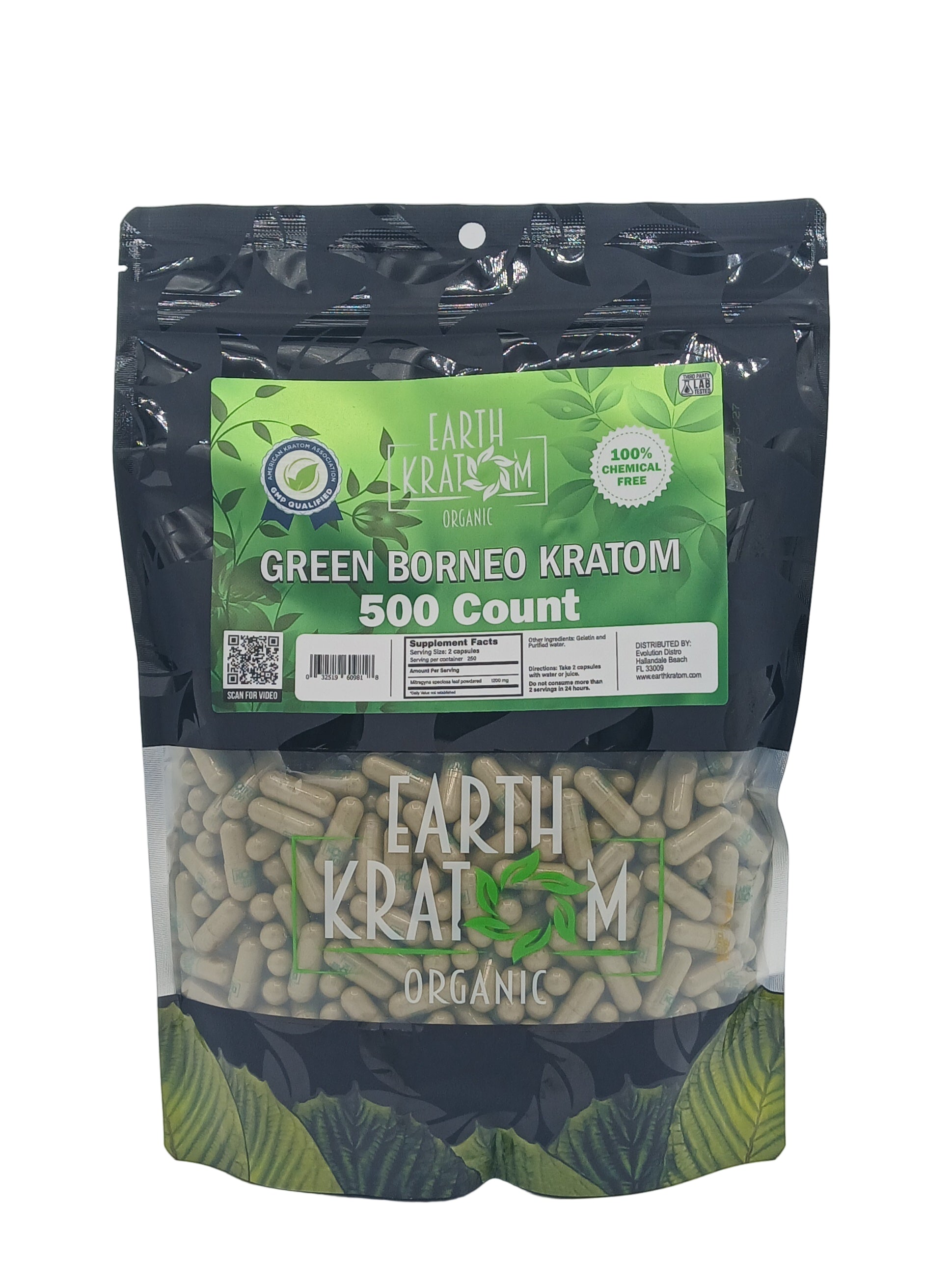 EARTH KRATOM 500CT CAPSULE