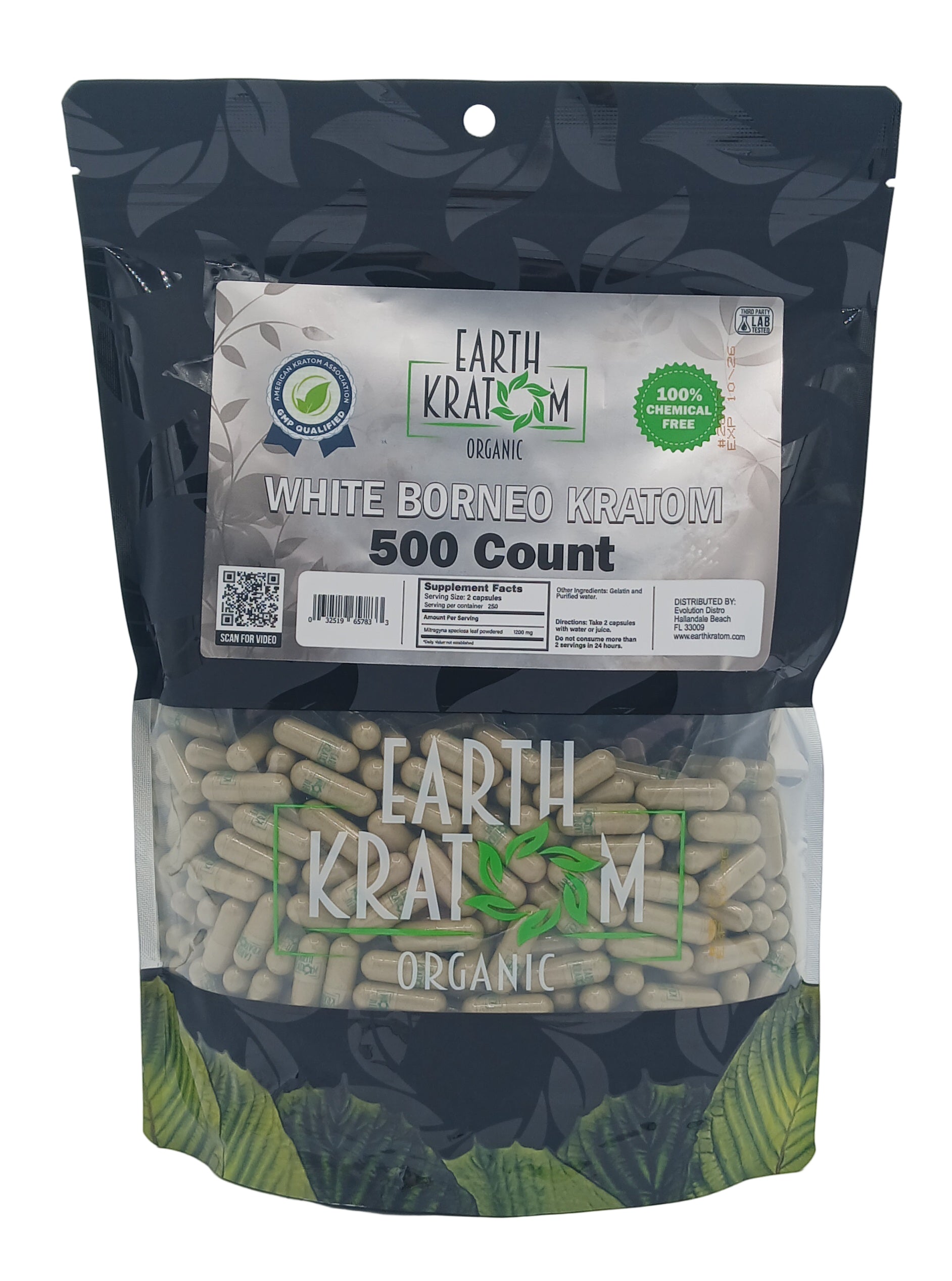 EARTH KRATOM 500CT CAPSULE
