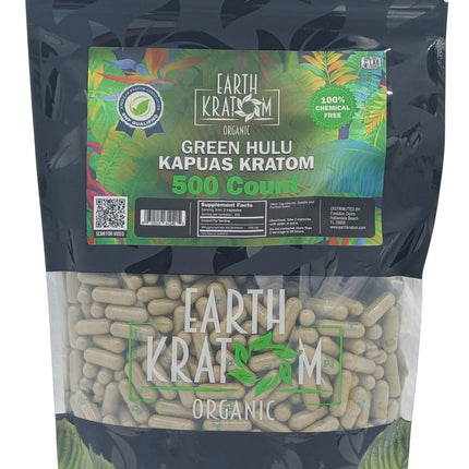 EARTH KRATOM 500CT CAPSULE