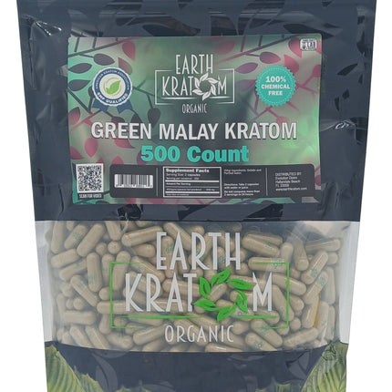 EARTH KRATOM 500CT CAPSULE