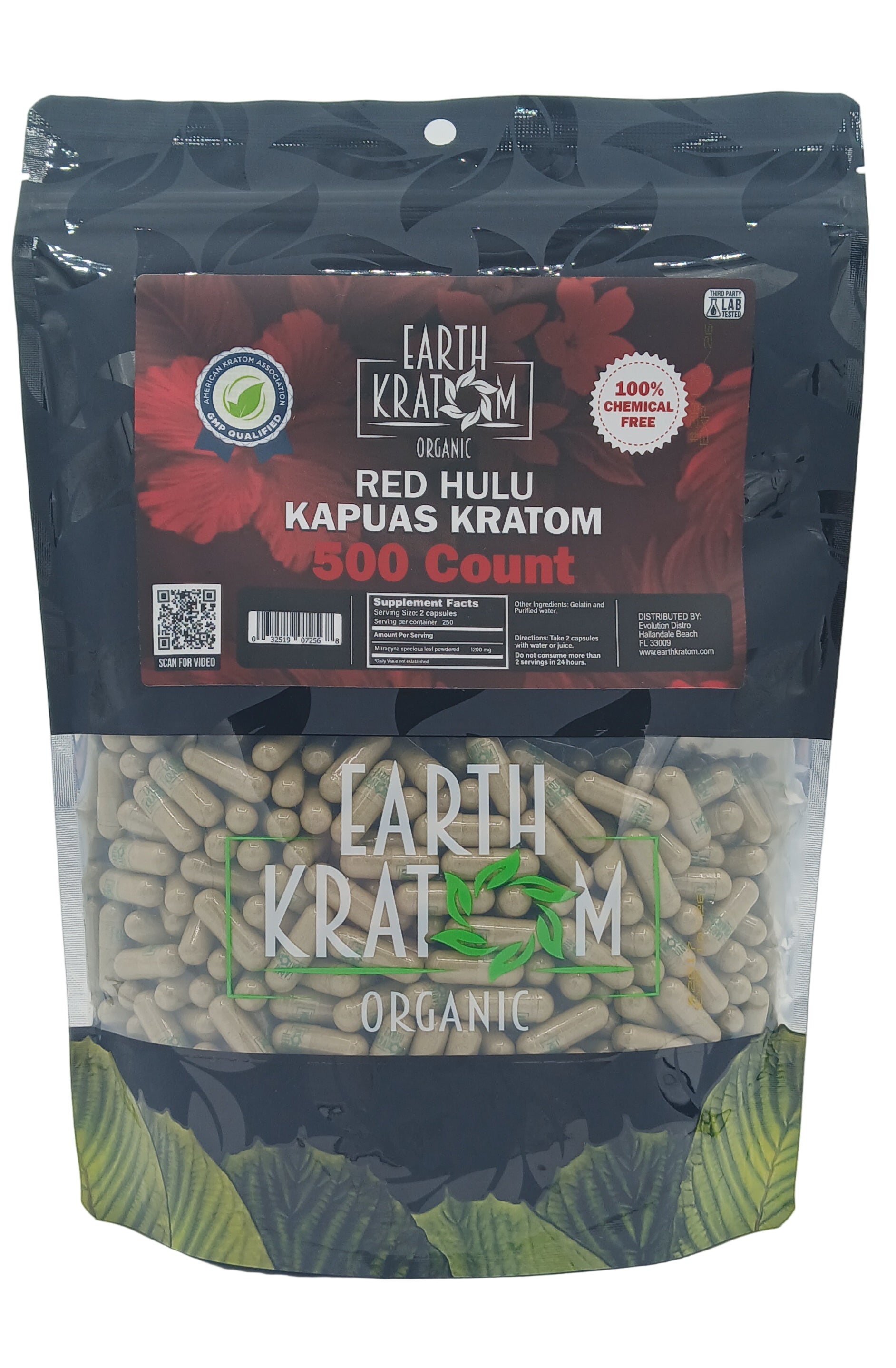 EARTH KRATOM 500CT CAPSULE