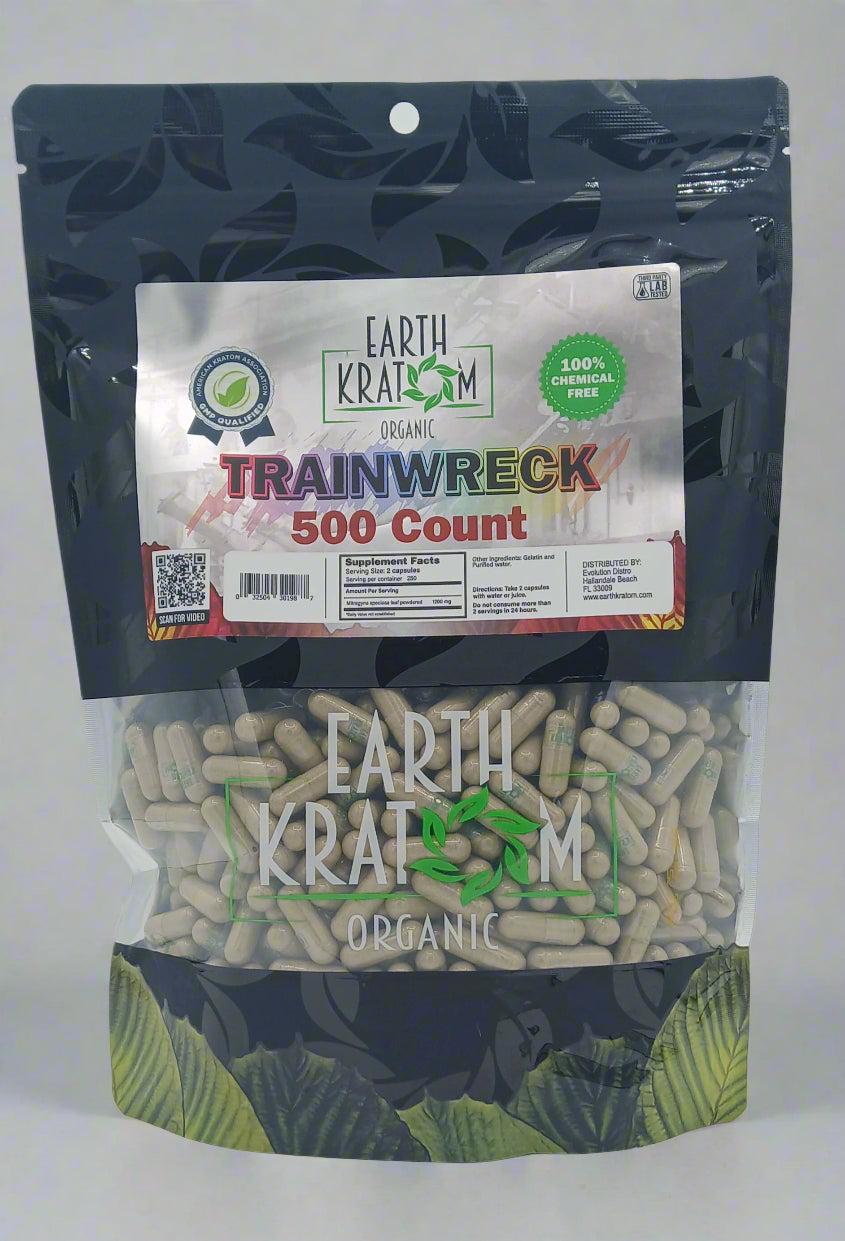 EARTH KRATOM 500CT CAPSULE