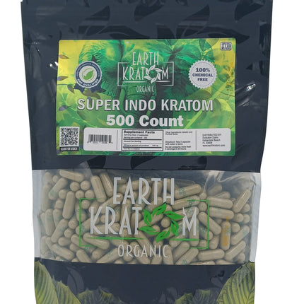 EARTH KRATOM 500CT CAPSULE