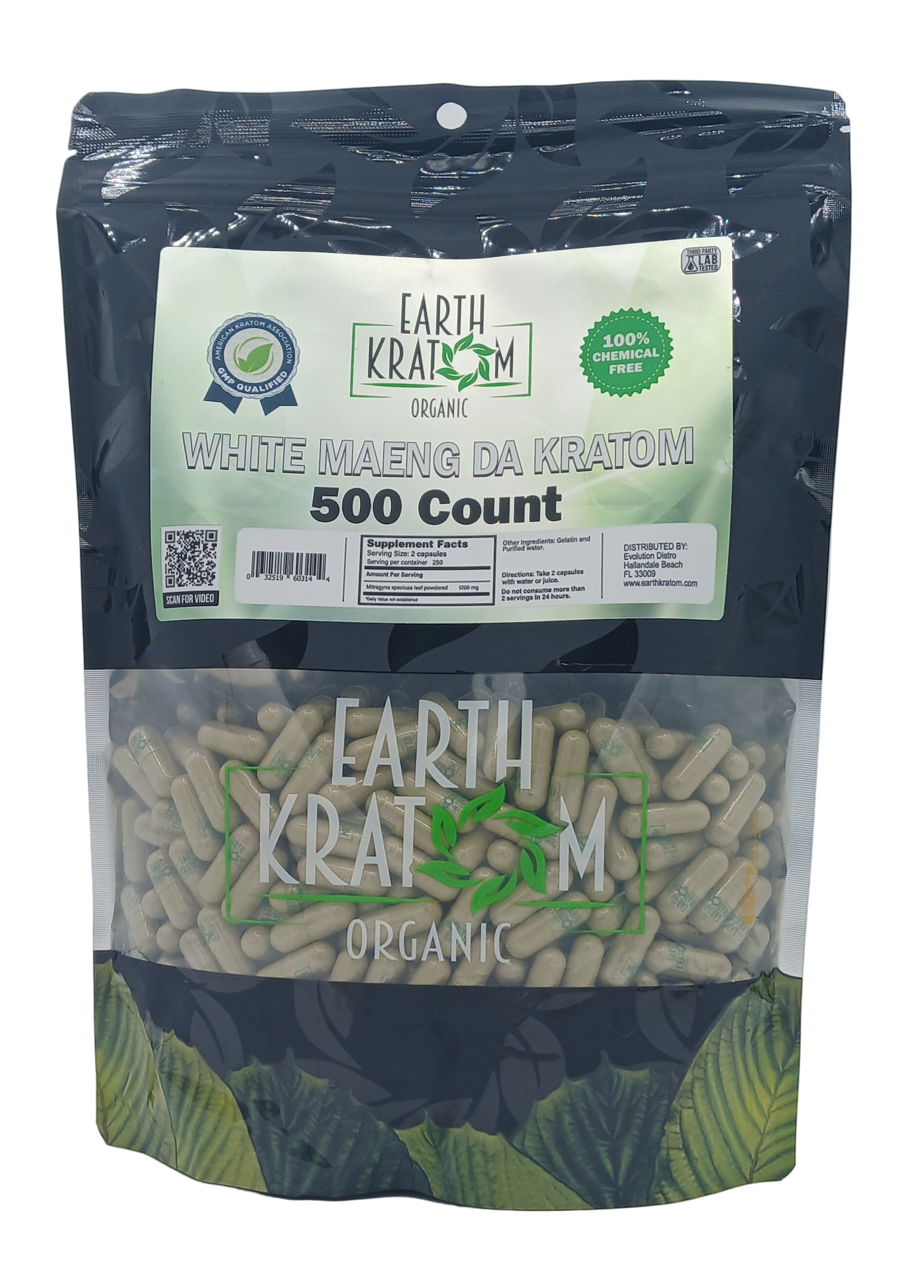 EARTH KRATOM 500CT CAPSULE