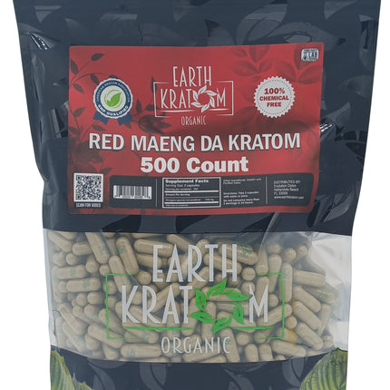 EARTH KRATOM 500CT CAPSULE
