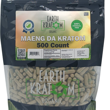 EARTH KRATOM 500CT CAPSULE