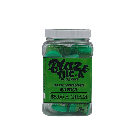 BLAZE 1 GRAM THC-A FLOWER JAR (20CT DISPLAY)