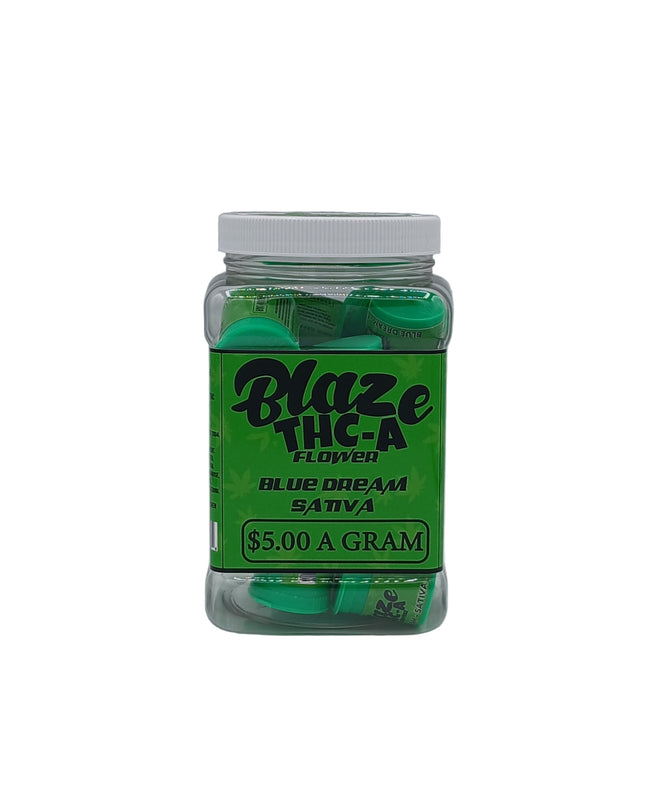 BLAZE 1 GRAM THC-A FLOWER JAR (20CT DISPLAY)