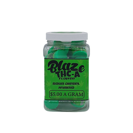 BLAZE 1 GRAM THC-A FLOWER JAR (20CT DISPLAY)