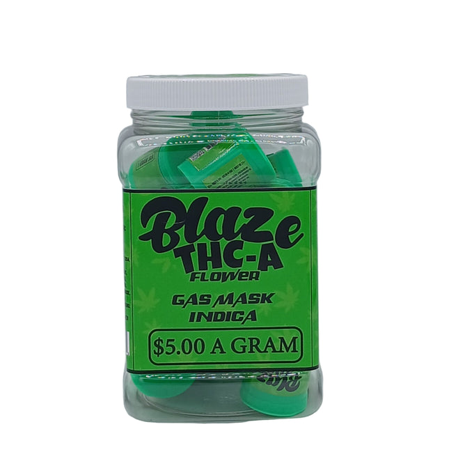 BLAZE 1 GRAM THC-A FLOWER JAR (20CT DISPLAY)