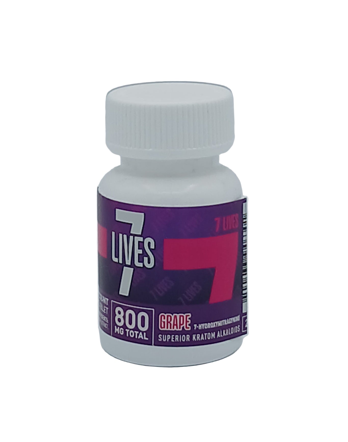 7-LIVES 7-HYDROXY 40MG CHEWABLE TABLETS (20CT/JAR)