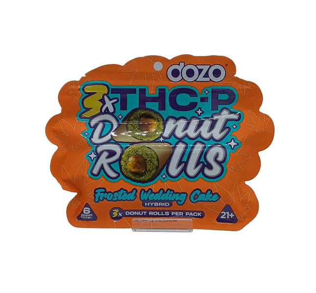 DOZO THC-P DONUT ROLLS 2G EACH (3PC / PACK)