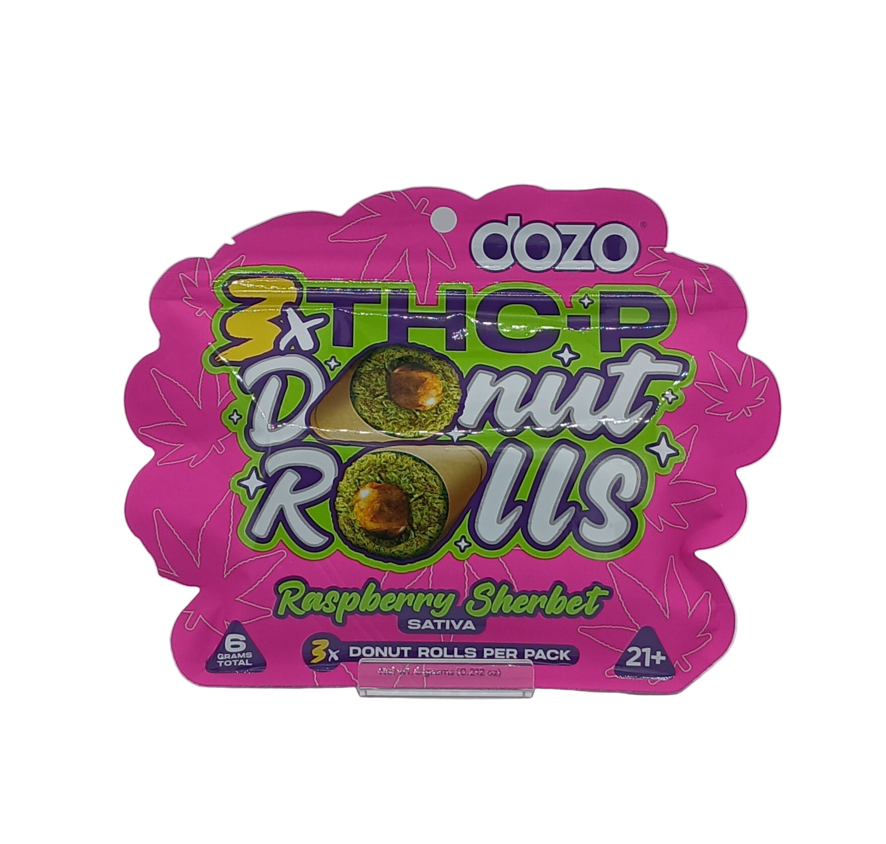DOZO THC-P DONUT ROLLS 2G EACH (3PC / PACK)