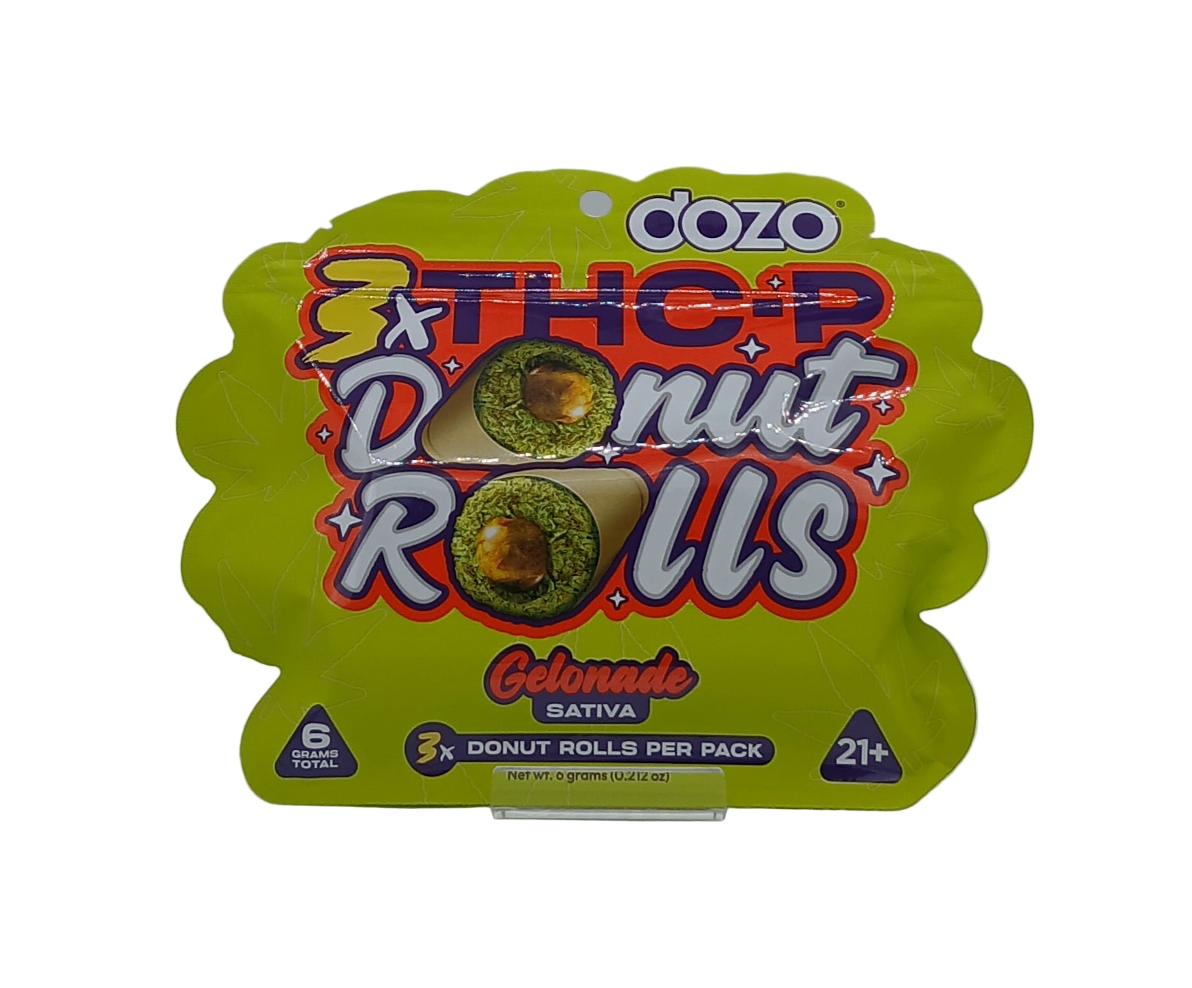 DOZO THC-P DONUT ROLLS 2G EACH (3PC / PACK)
