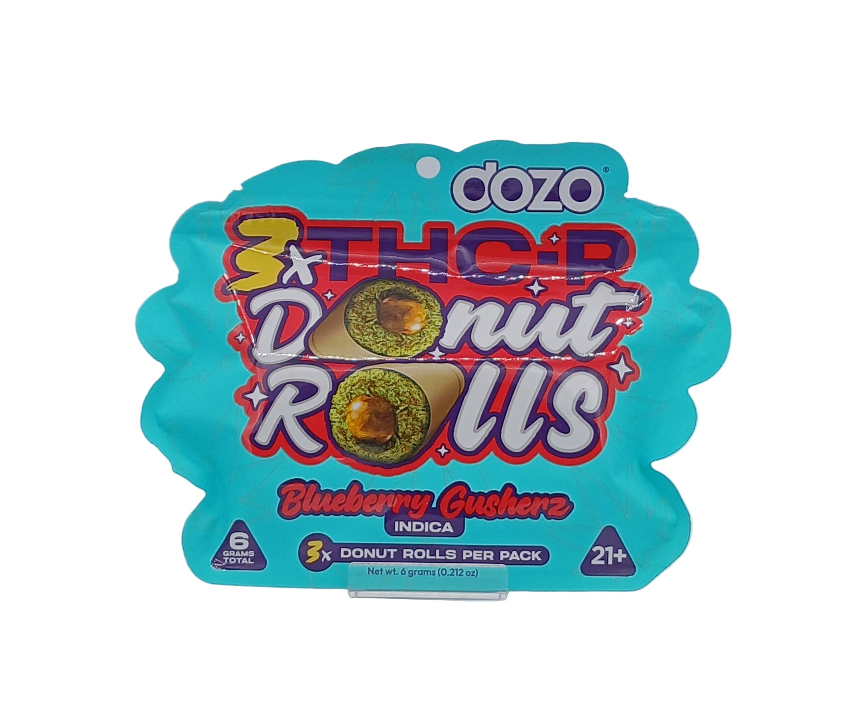 DOZO THC-P DONUT ROLLS 2G EACH (3PC / PACK)