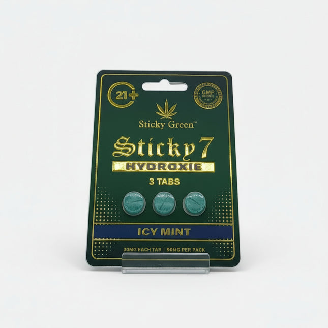 STICKY GREEN STICKY 7-HYDROXIE 30MG CHEWABLE TABLETS (3CT/PACK)