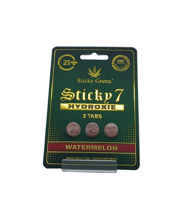 STICKY GREEN STICKY 7-HYDROXIE 30MG CHEWABLE TABLETS (3CT/PACK)