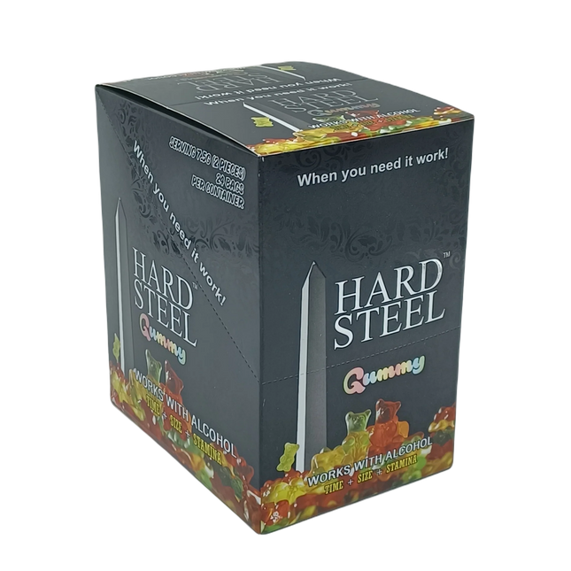 HARD STEEL GUMMY CARD SETS (24CT/DISPLAY) | WATERMELON
