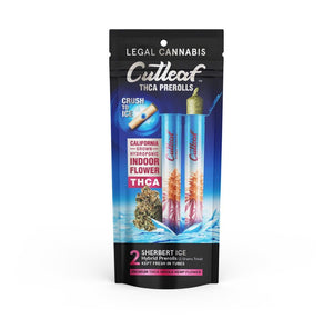 CUTLEAF THC-A ICE PRE-ROLLS 2CT/PACK