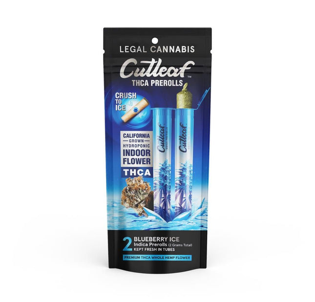 CUTLEAF THC-A ICE PRE-ROLLS 2CT/PACK